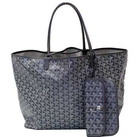 goyard goyardine saint louis gm black|goyard saint louis tote price.